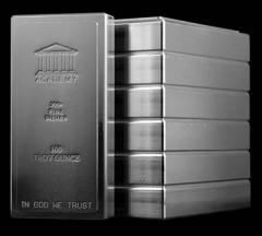 Academy Silver Bars Academy Silver Bars: CNC produced